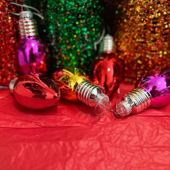 Large Glass bulb ornament’s - Picture 5 of 10